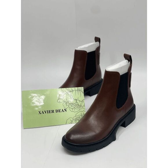 Coach Women's Lyden Chelsea Bootie - Walnut Brown 6B - Picture 2 of 8